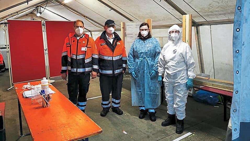 Bei den Corona-Teststationen an der A 3 und am Münchner Flughafen waren die Malteser gefragt. Bei den Corona-Teststationen an der A 3 und am Münchner Flughafen waren die Malteser gefragt.