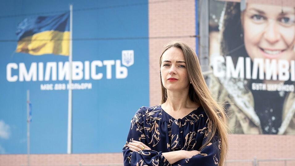 Oleksandra Matwijtschuk vom Center for Civil Liberties aus der Ukraine.