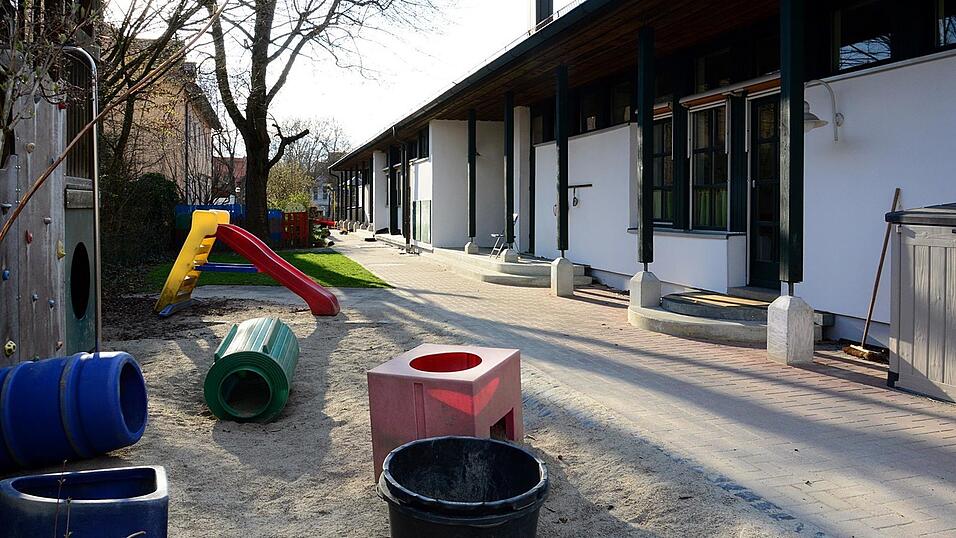 Auch um die 'Villa Kunterbunt' ist es derzeit sehr still.