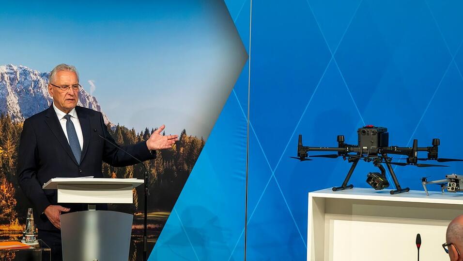 Der Innenminister fordert mehr Geld für die Drohnenabwehr. (Archivbild)