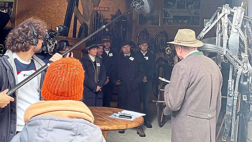 Das Fernsehteam des BR war stets dabei. Das Fernsehteam des BR war stets dabei.