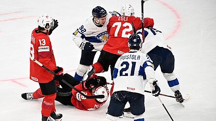 Finnland und die Schweiz lieferten sich ein packendes WM-Finale.