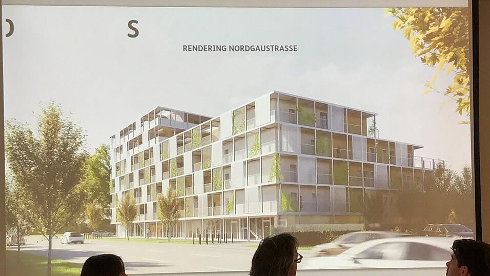 In der Sitzung wurde der geplante Neubau vorgestellt.