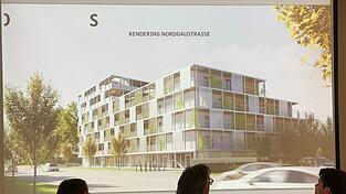 In der Sitzung wurde der geplante Neubau vorgestellt.