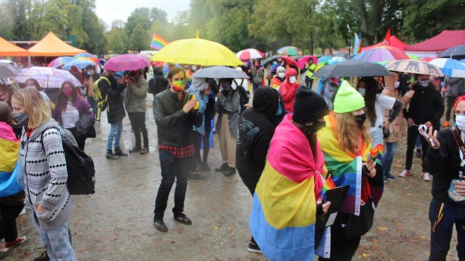 Die Eindrücke vom Christopher Street Day 2020 in Landshut.