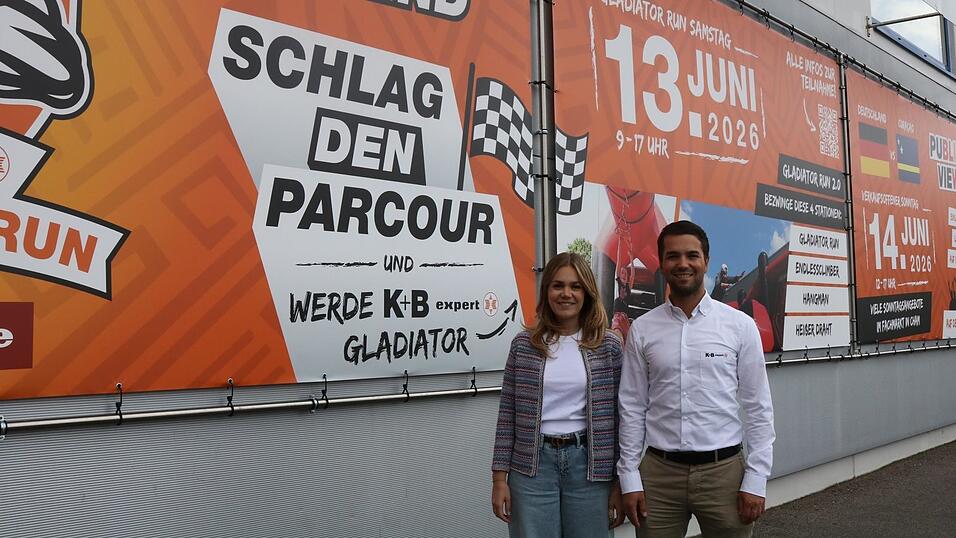 Nina Kappenberger und Josef Thomas Kappenberger freuen sich auf das Wochenende.