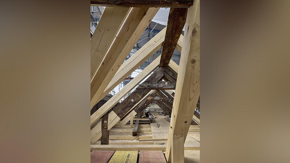 Eindrücke von der Baustelle in der Landshuter Stadtresidenz. Eindrücke von der Baustelle in der Landshuter Stadtresidenz.