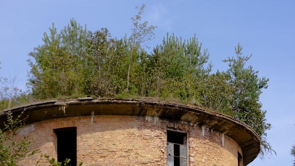 Schon in der NS-Zeit waren die Dächer mit Sträuchern bepflanzt. Schon in der NS-Zeit waren die Dächer mit Sträuchern bepflanzt.