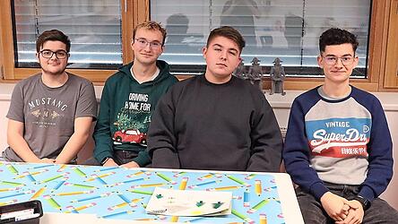 Nico Kondas, Simon Albrecht, Tim Stöberl und Maximilian Kirsch (von links) haben nichts gegen den Wehrdienst - solange dieser freiwillig ist. Nico Kondas, Simon Albrecht, Tim Stöberl und Maximilian Kirsch (von links) haben nichts gegen den Wehrdienst - solange dieser freiwillig ist.