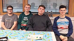 Nico Kondas, Simon Albrecht, Tim St&ouml;berl und Maximilian Kirsch (von links) haben nichts gegen den Wehrdienst - solange dieser freiwillig ist.