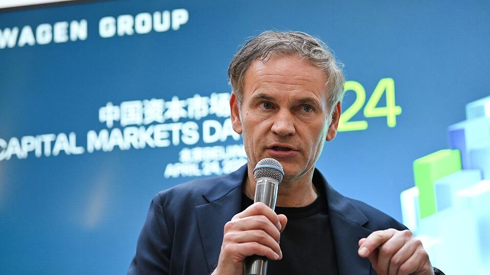 VW-Chef Blume will sich auf dem herausfordernden Automarkt in China nicht geschlagen geben. (Archivbild)