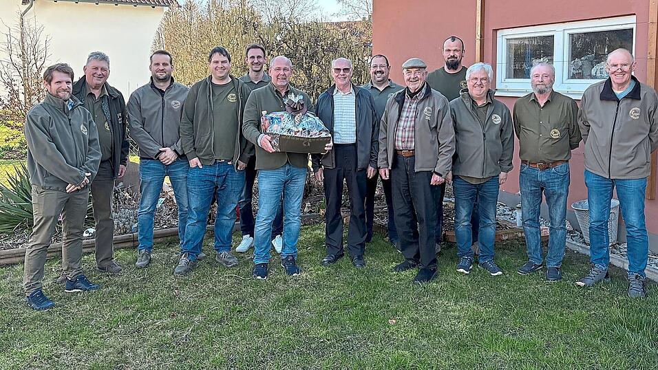 In gro&szlig;er Runde wurde das ehrenamtliche Engagement von Peter Herrmann gew&uuml;rdigt.