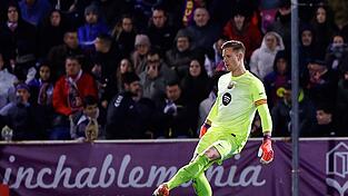 Torwart Marc-André ter Stegen hat sich nichts Ernstes zugezogen. (Archivbild) Torwart Marc-André ter Stegen hat sich nichts Ernstes zugezogen. (Archivbild)