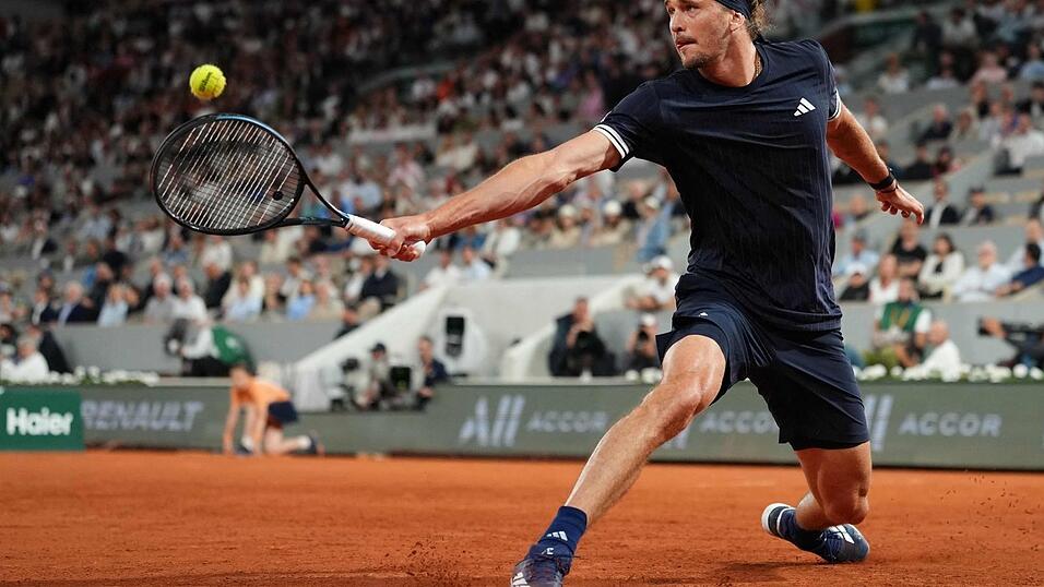 Alexander Zverev ist in Paris auf Titelmission