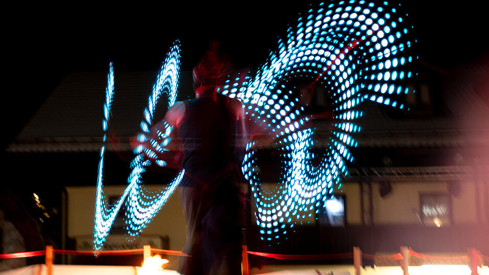 Auch die Lichtshow war wieder geboten.