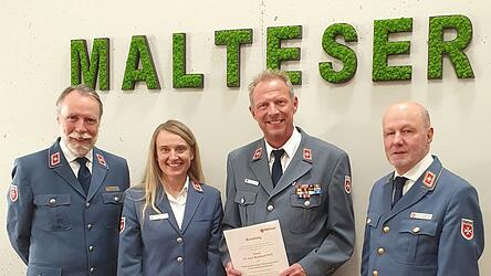 Di&ouml;zesanleiter Past (v.r.n.l.) ernannte Dr. Pfaff im Beisein von Di&ouml;zesangesch&auml;ftsf&uuml;hrerin Hutzler und Regionalleiter Graf Keglevich zum stellvertretenden Di&ouml;zesanleiter.