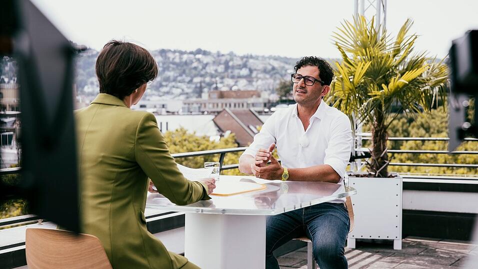 Pantisano im Sommerinterview des ZDF. (Handout) Pantisano im Sommerinterview des ZDF. (Handout)