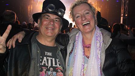 Mit Musik und guten Freunden wurde ausgelassen gefeiert.