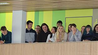 Als die j&uuml;ngsten BSGler ihre selbstgereimten Motivationsspr&uuml;che f&uuml;r die &bdquo;Gro&szlig;en&ldquo; vortrugen, wurde so mancher Abiturient doch sentimental.