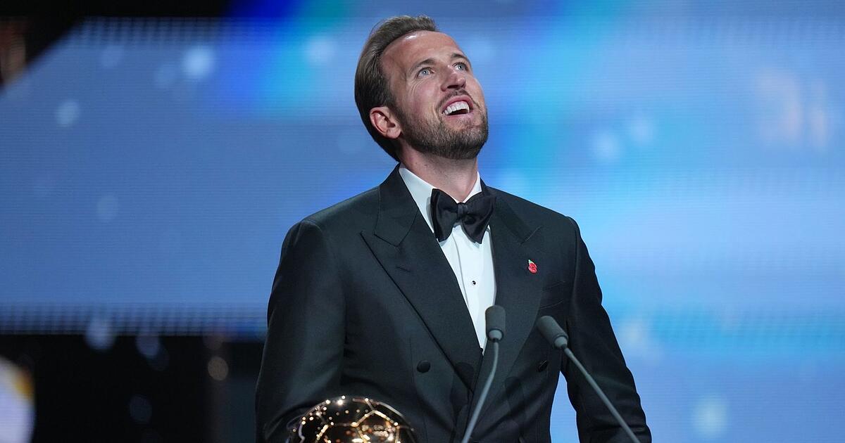 Bayerns Harry Kane gewinnt den Ballon d'Or