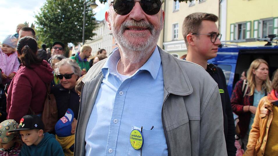 Viele Zuschauer waren beim Landshuter Entenrennen.
