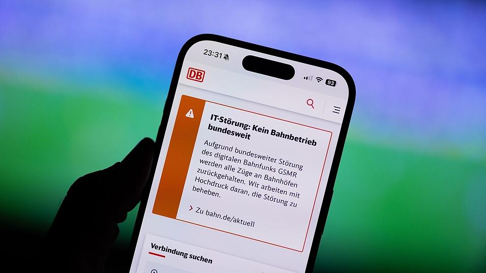 Eine Störung des Bahnfunksystems hatte drastische Folgen. Eine Störung des Bahnfunksystems hatte drastische Folgen.