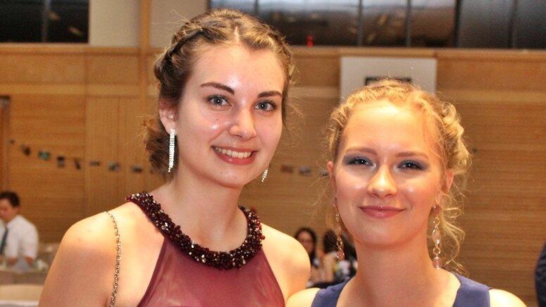 Beste Stimmung auf der Abifeier des Gymnasiums Seligenthal.