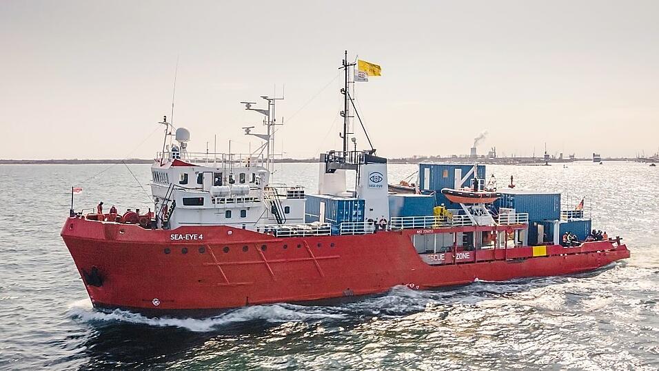 Das neue Sea-Eye-Schiff ist auf dem Weg nach Spanien.