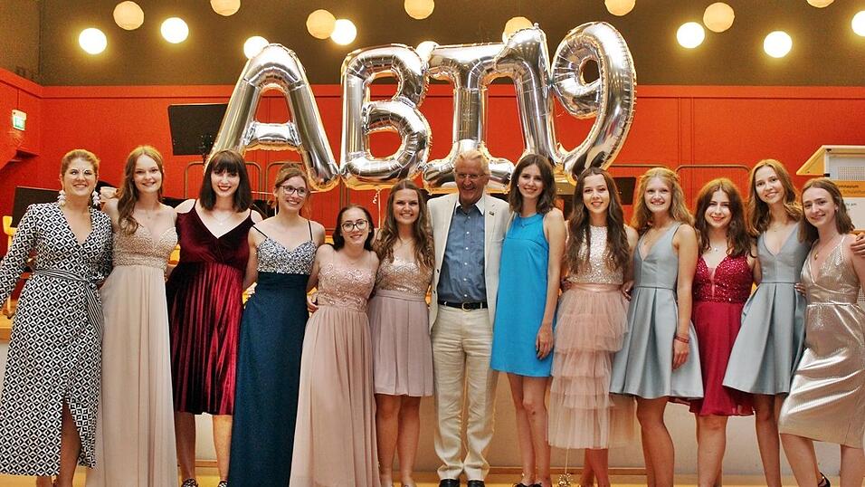 Beste Stimmung auf der Abifeier des Gymnasiums Seligenthal.