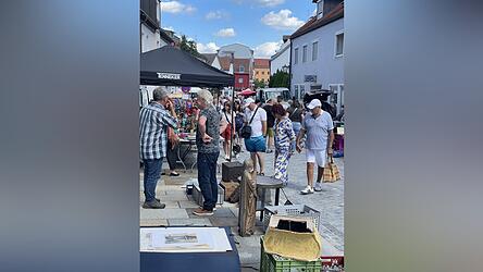 Beste Bedingungen herrschten in der Innenstadt zwischen der Stadtpfarrkirche und dem ehemaligen Modehaus Muhr.
