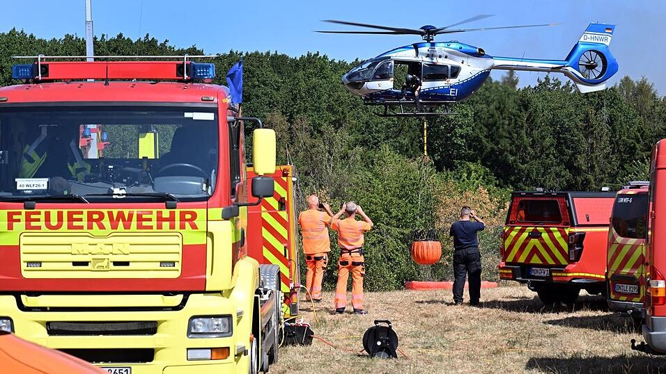 Wann der Einsatz im H&uuml;rtgenwald beendet werden kann, ist noch unklar.