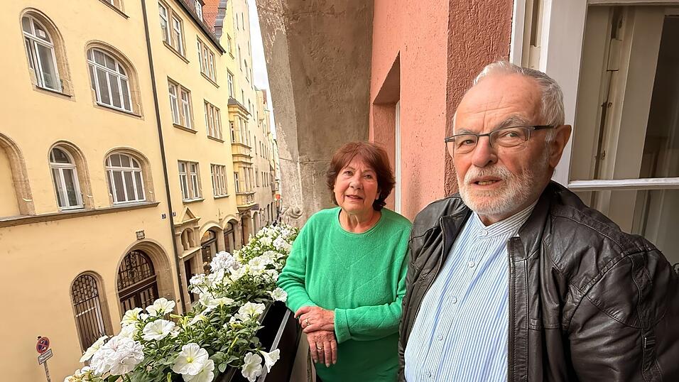 Rita Graf-Dallmeier und Martin Dallmeier bewohnen dem Baumberger Turm. Rita Graf-Dallmeier und Martin Dallmeier bewohnen dem Baumberger Turm.