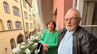 Rita Graf-Dallmeier und Martin Dallmeier bewohnen dem Baumberger Turm. Rita Graf-Dallmeier und Martin Dallmeier bewohnen dem Baumberger Turm.