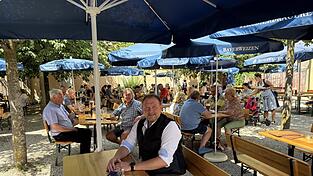 Jürgen Denk ist stolz, was er bislang mit seinem Weißbräu erreicht hat. Jürgen Denk ist stolz, was er bislang mit seinem Weißbräu erreicht hat.