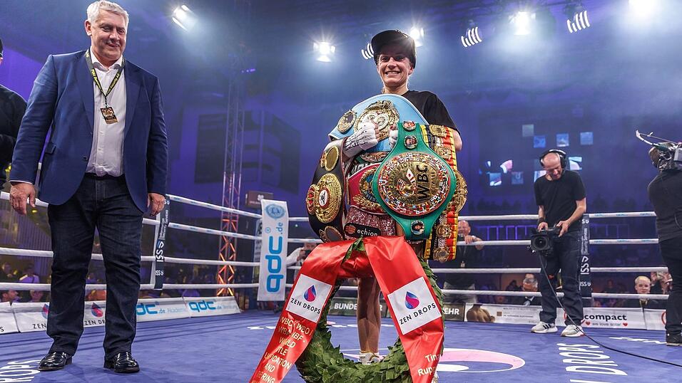 Tina Rupprecht wird Mama und beendet ihre Box-Karriere. (Archivbild)