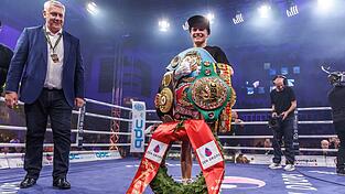 Tina Rupprecht wird Mama und beendet ihre Box-Karriere. (Archivbild)