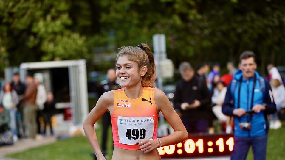 War zufrieden mit den Bedingungen in Regensburg: 5000-Meter-Europameisterin Konstanze Klosterhalfen.&nbsp;