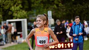 War zufrieden mit den Bedingungen in Regensburg: 5000-Meter-Europameisterin Konstanze Klosterhalfen.&nbsp;