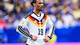 Leroy Sané sorgt auch bei der WM für Diskussionen. Leroy Sané sorgt auch bei der WM für Diskussionen.