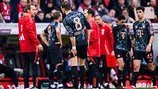 Laut Goretzka ist seine Oberschenkelverletzung nicht schlimm. Laut Goretzka ist seine Oberschenkelverletzung nicht schlimm.