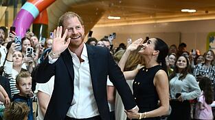 In der Nacht meldeten britische Medien die bevorstehende Heimkehr von Harry und Meghan. (Archivbild) In der Nacht meldeten britische Medien die bevorstehende Heimkehr von Harry und Meghan. (Archivbild)