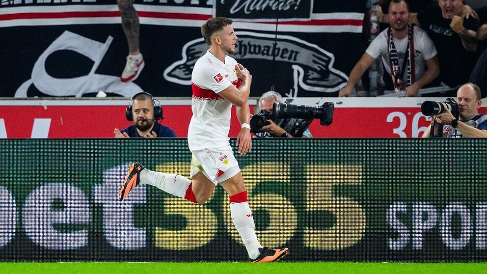 Ermedin Demirovic lässt Stuttgart jubeln.