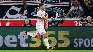 Ermedin Demirovic lässt Stuttgart jubeln.