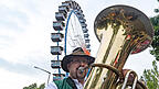 Blasmusik darf auch dieses Jahr am G&auml;ubodenvolksfest nicht fehlen.