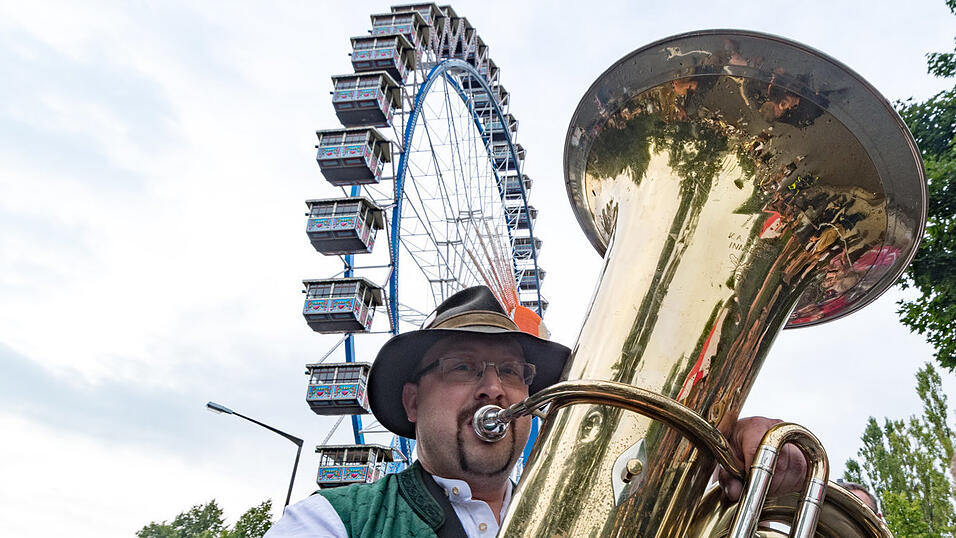 Blasmusik darf auch dieses Jahr am G&auml;ubodenvolksfest nicht fehlen.
