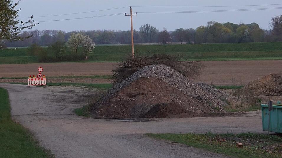 Auf diesem Areal entsteht der neue Wertstoffhof.