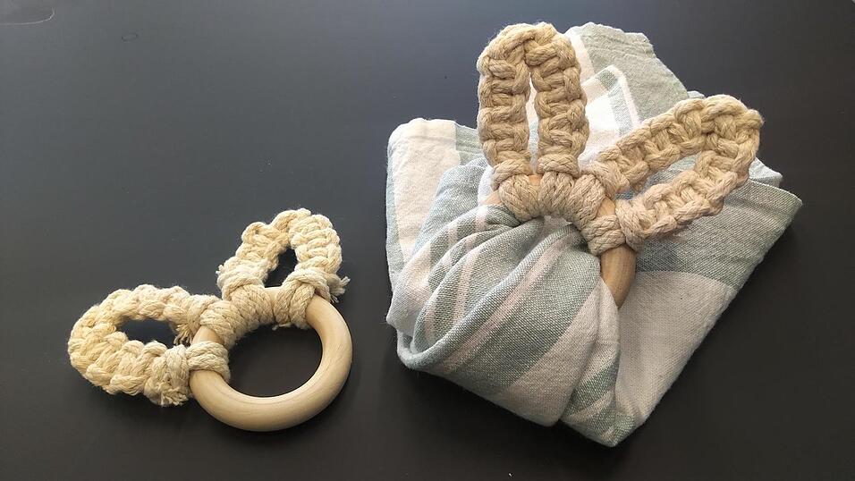 Der fertige &Ouml;hrchenring.&nbsp;