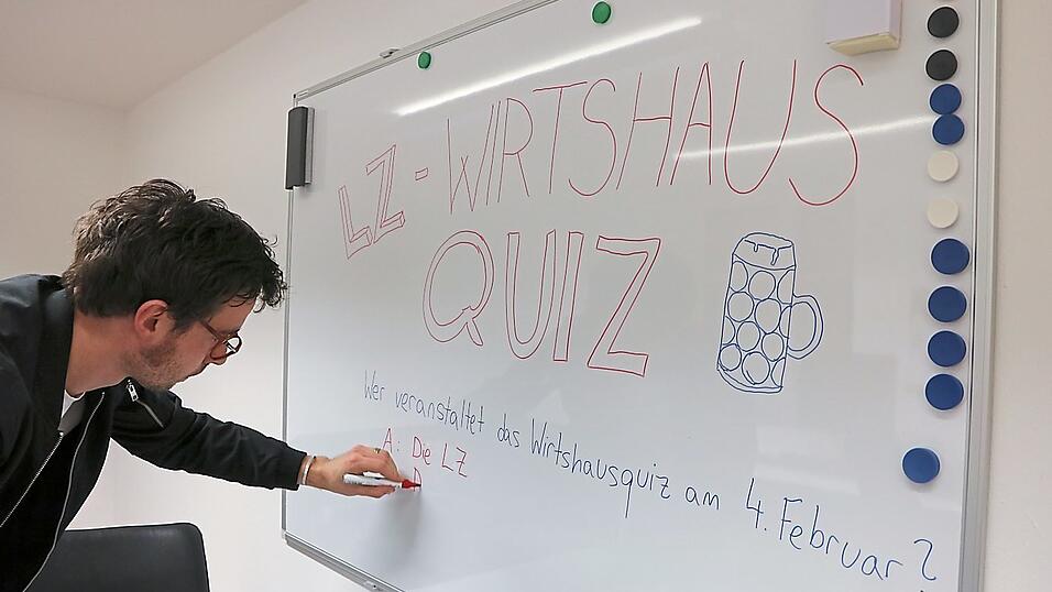 Die 'Landshuter Zeitung' lädt am Dienstag, 4. Februar, zum Wirtshaus-Quiz ins Zollhaus ein. Die 'Landshuter Zeitung' lädt am Dienstag, 4. Februar, zum Wirtshaus-Quiz ins Zollhaus ein.