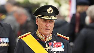 K&ouml;nig Harald V. war ein zur&uuml;ckhaltender Monarch. (Archivbild)