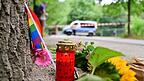 Nach dem Angriff auf den CSD wird an die Opfer erinnert. Nach dem Angriff auf den CSD wird an die Opfer erinnert.